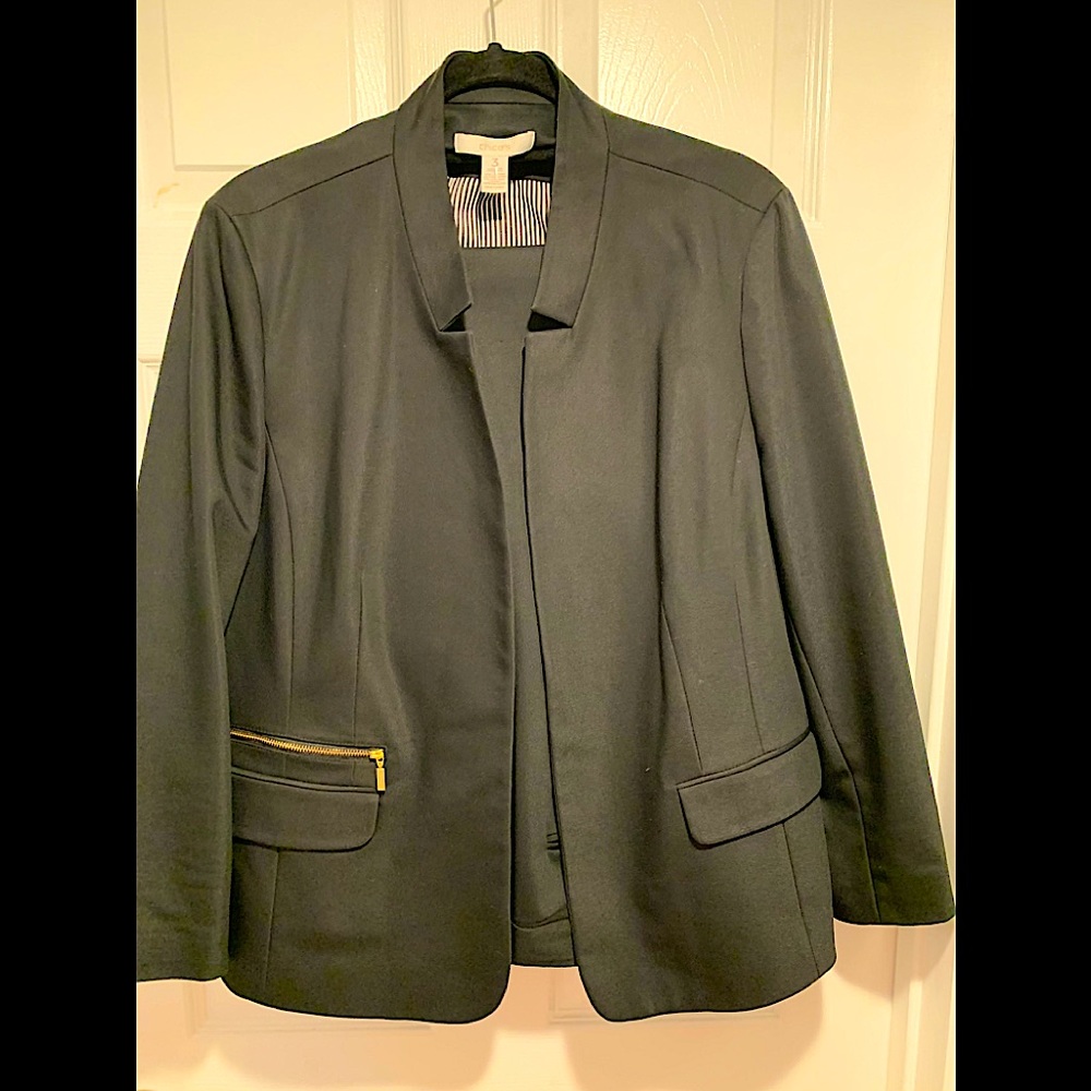 Chico’s Black 2 PC Pant Suit